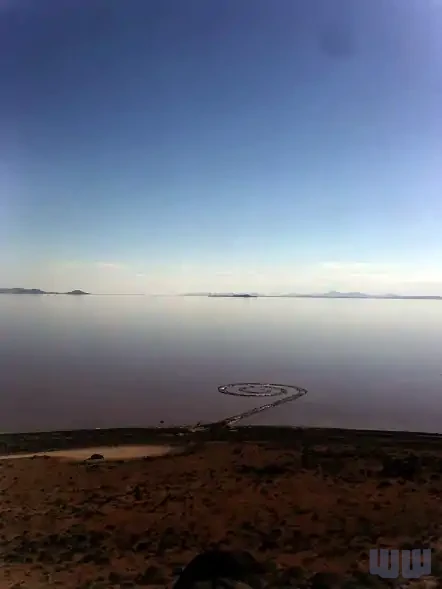 The Spiral Jetty, Great Salt Lake